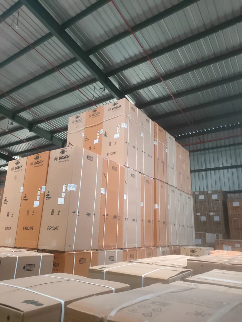 Hexa-go loading bay operations
