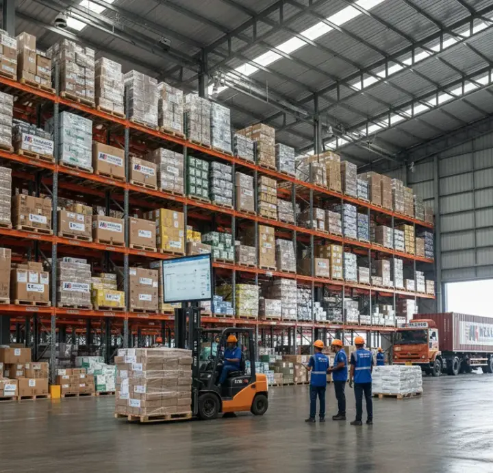 Warehouse and distribution strategy by Hexa-go Logistics